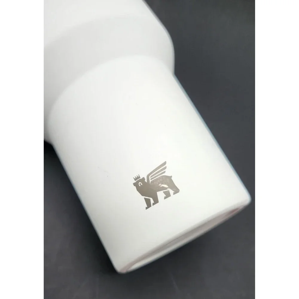 RARE HTF Vintage Stanley Quencher 40 Oz Polar White/Black 20-05199 NWOT READ - Picture 5 of 10